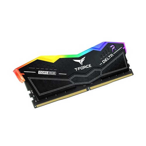 Team T-Force Delta RGB 16GB DDR5 6400MHz Black Heatsink Gaming Desktop RAM