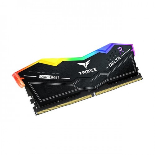 TEAM T-FORCE DELTA RGB 16GB 6000MHz DDR5 Gaming RAM Black