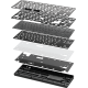 Tecware Phantom+ Elite 87 Keys Rgb Hot-swappable Mechanical Keyboard