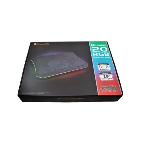 Thermaltake Massive 20 RGB Notebook Cooler 19 Inch Black