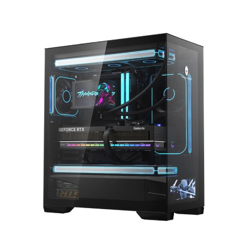 ThundeRobot GQX25ABS Computer Casing With 6.2 Inch Display