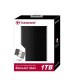 Transcend 1TB StoreJet 25A3 Portable Hard Disk Drive Black