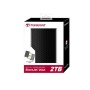 Transcend 2TB StoreJet 25A3 Portable Hard Disk Drive (HDD) Black