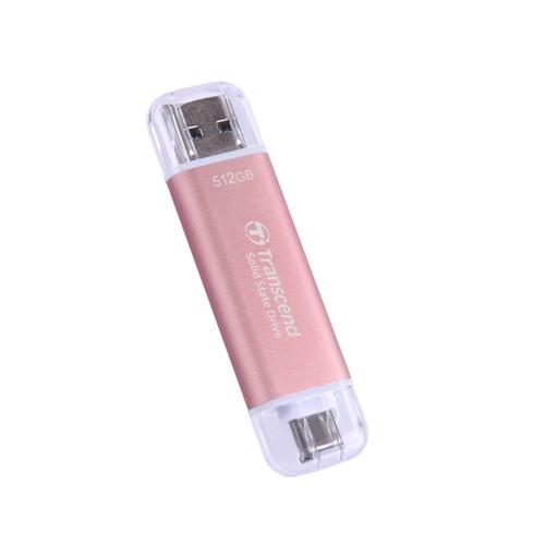 Transcend 512GB ESD310P Type C Portable SSD Pink