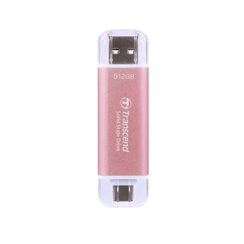 Transcend 512GB ESD310P Type C Portable SSD Pink