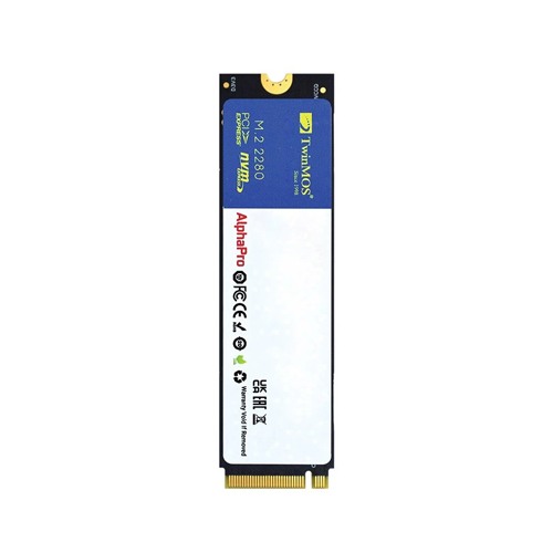 Twinmos AlphaPro 512GB M.2 2280 PCIe 3.0 x4 NVMe Internal SSD Twinmos AlphaPro 512GB M.2 2280 PCIe 3.0 x4 NVMe Internal SSD