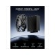 upHere H45K6 Low Profile CPU Air Cooler - Black
