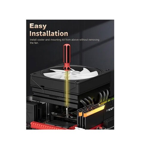 UpHere H85KC6 ARGB CPU Air Cooler (Black)