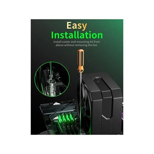 UpHere UP1K4 CPU Air Cooler Black