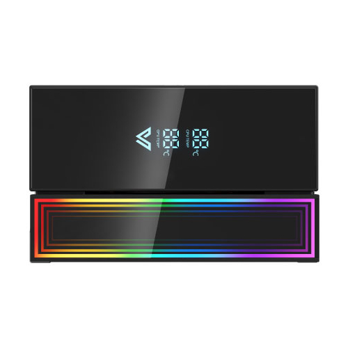 Value-Top GLACIO XD220 Air CPU Cooler with Display