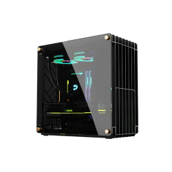 Value-Top Grid Black Mloong Series Open-Frame Gaming Case