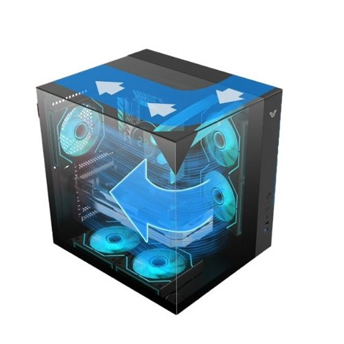 Value-Top TWISTER 360 ATX Gaming Casing