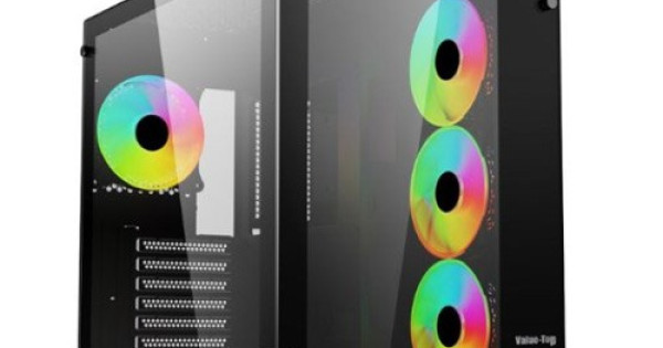Value-Top VT-V3 Mid Tower ATX Gaming Casing with Fan Price in Bangladesh