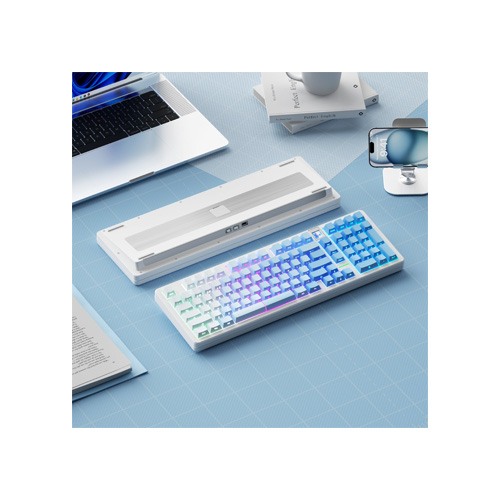 Weikav Wk102 Mechanical Wireless Tri Mode Hot Swap With Screen Esport Gameing Keyboard