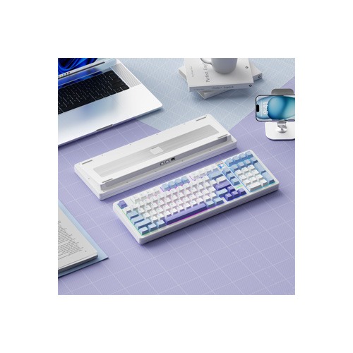 Weikav Wk102 Mechanical Wireless Tri Mode Hot Swap With Screen Esport Gameing Keyboard