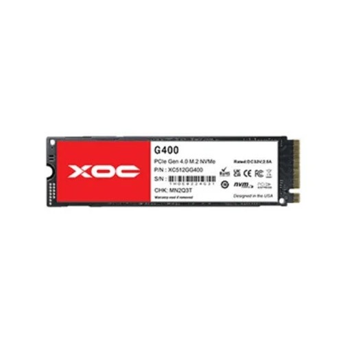 XOC G400 512GB M.2 2280 PCIe 4.0 NVMe SSD