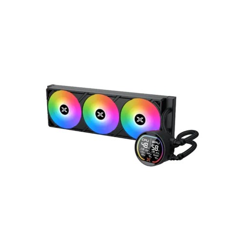 Xigmatek LK Pro 360 Digital 360mm ARGB Liquid CPU Cooler with Digital LCD Display