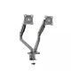 ZENO M8D/B 17-32 Inch Double Arm Gas-Strut Desktop Monitor Stand