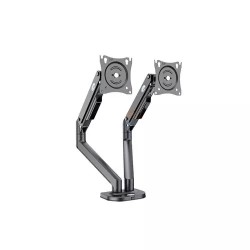 ZENO M8D/B 17-32 Inch Double Arm Gas-Strut Desktop Monitor Stand
