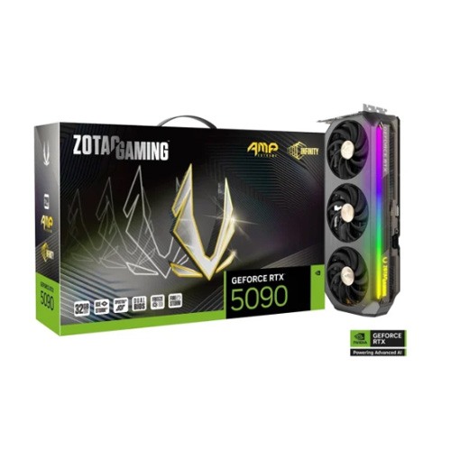 ZOTAC GAMING GeForce RTX 5090 AMP Extreme INFINITY 32GB GDDR7 Graphics Card