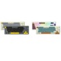 Zifriend AG68 67 Keys Hot-Swappable Rainbow Bcaklit Gasket Structure Gaming Mechanical Keyboard