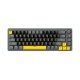 Zifriend AG68 67 Keys Hot-Swappable Rainbow Bcaklit Gasket Structure Gaming Mechanical Keyboard