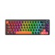 Zifriend AG68 67 Keys Hot-Swappable Rainbow Bcaklit Gasket Structure Gaming Mechanical Keyboard
