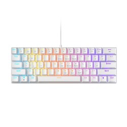 Zifriend BD61 61 keys Rainbow lighting Swappable Switch Mechanical keyboard