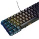Zifriend BD61 61 keys Rainbow lighting Swappable Switch Mechanical keyboard