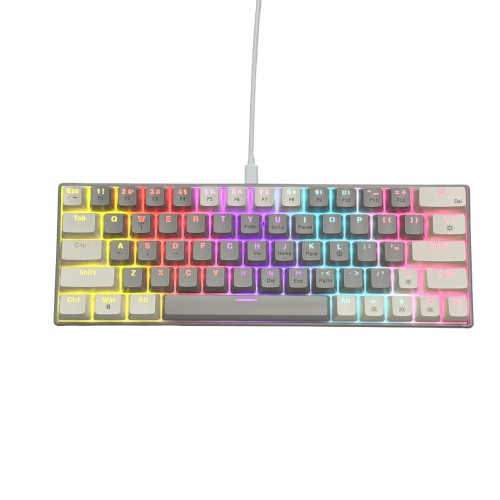 Zifriend T62 RGB Backlit Hot-Swappable Mechanical Gaming Keyboard