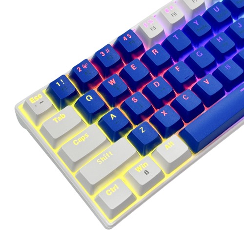 Zifriend T62 RGB Backlit Hot-Swappable Mechanical Gaming Keyboard