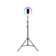 Havit ST7026 Tripod With 10 Inches RGB RING LIGHT for Live Streaming