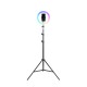 Havit ST7026 Tripod With 10 Inches RGB RING LIGHT for Live Streaming