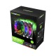 Gamemax RB300 Big Bowl 3 in 1 ARGB Casing Cooling Fan