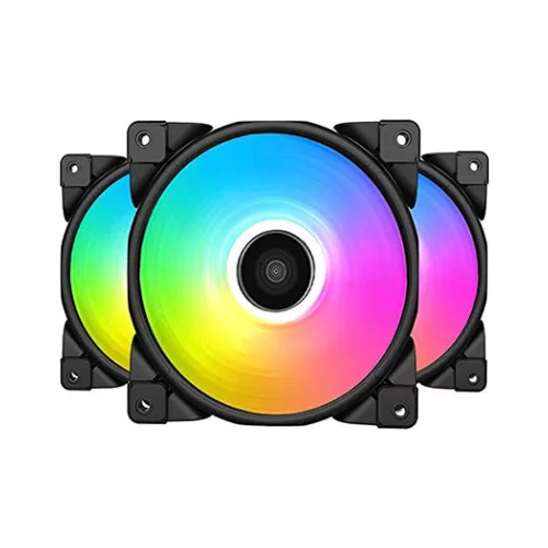 PCCOOLER Halo FGRB 3-in-1 Cooling Kit 120mm 4Pin PWM RGB Fan