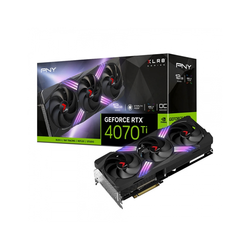 PNY GeForce RTX 4070Ti 12G ARGB OC Triple Fan #VCG4070T12TFXXPB1