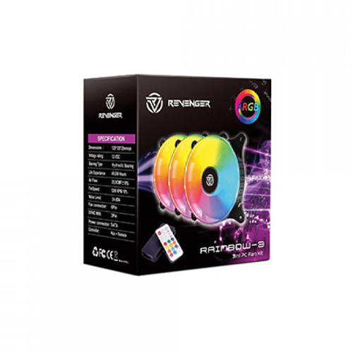Revenger RAINBOW 3 ARGB Fan Kit