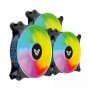 Value Top CR10-1292ARGB 120mm (3xFAN) Black Casing Cooling Fan