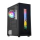 Aptech AP305-A01B Black RGB Gaming Casing