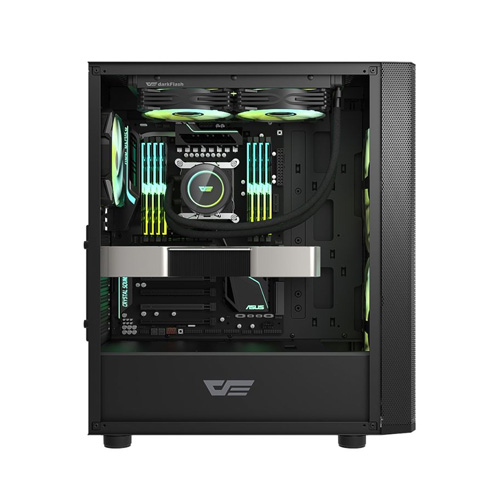 DarkFlash DK360 ATX PC Case Black