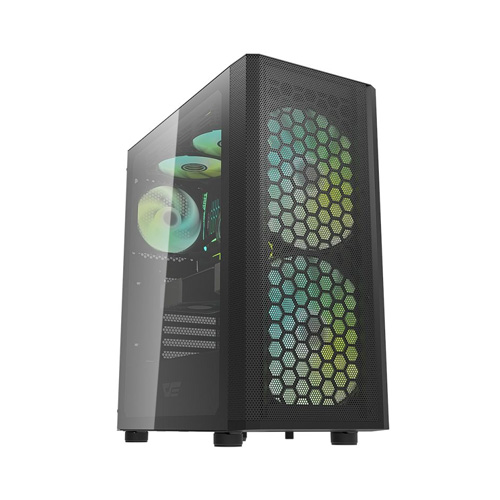 DarkFlash DK360 ATX PC Case Black