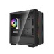 DeepCool CC360 BLACK ARGB M-ATX Airflow Case DeepCool CC360 BLACK ARGB M-ATX Airflow Case