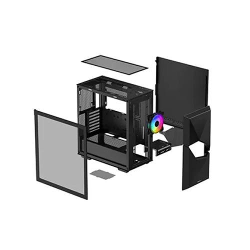DeepCool CYCLOPS BK Mid Tower Cabinet Black
