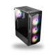 EVOLUR RO6 Glass Mid Tower RGB Gaming Case