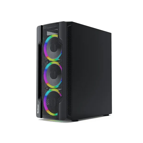 MaxGreen JX188-2 Mid-Tower RGB ATX Gaming Case