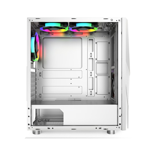 Montech Fighter 500 White ATX Mid Tower Gaming Case  