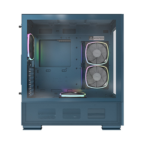 MONTECH SKY TWO  Mid-Tower ATX GAMING CASING MOROCCAN BLUE
