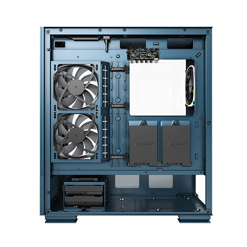 MONTECH SKY TWO  Mid-Tower ATX GAMING CASING MOROCCAN BLUE