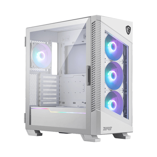 MSI MPG VELOX 100R White ARGB Mid Tower Case MSI MPG VELOX 100R White ARGB Mid Tower Case