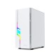 OVO JX188-7 White Mid Tower Gaming RGB Case